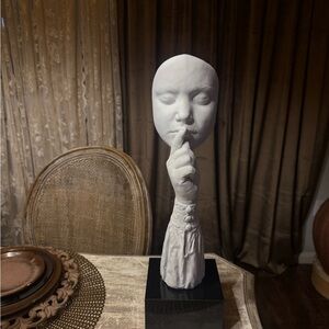 John Cutrone "Silence Whisper" Sculpture